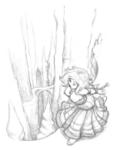 Lisa Running in Undermountain